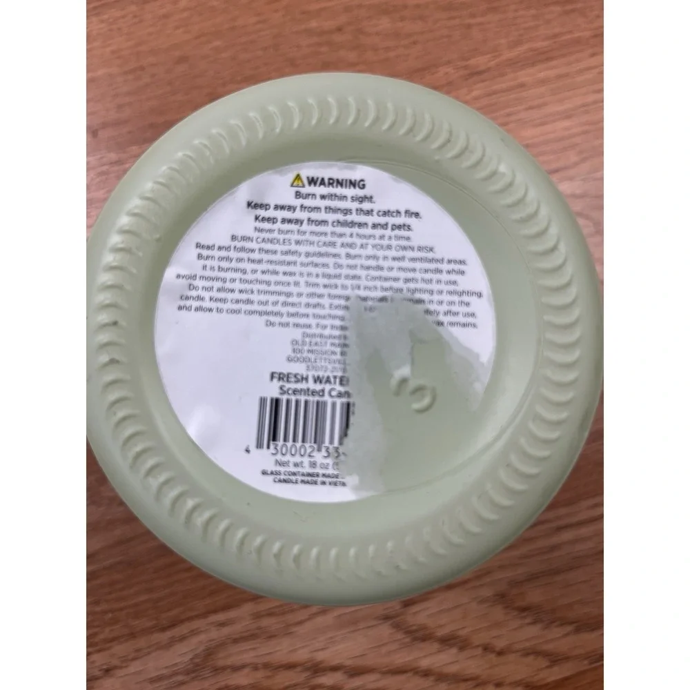 Martha Stewart‎ Everyday Fresh Waterlily Candle 18 oz NEW